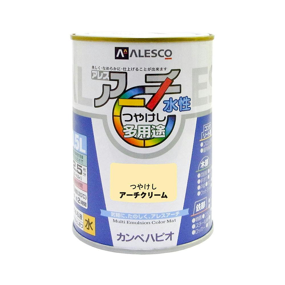 カンペハピオ アレスアーチ 水性 つやけし多用途 つやけしアーチクリーム 0.5L