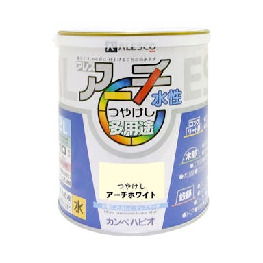 カンペハピオ アレスアーチ 水性 つやけし多用途 つやけしアーチホワイト 2L【別送品】