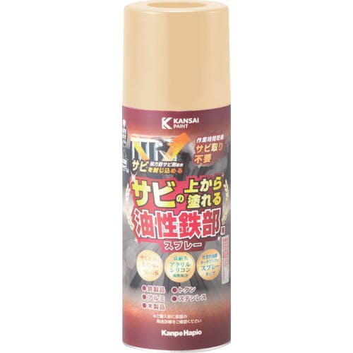 カンペハピオ 油性鉄部用SSP アイボリー 300ML 00477640072300 建物用塗料(油性) カンペハピオ 油性鉄部用SSP アイボリー 300ML 00477640072300 建物用塗料(油性)