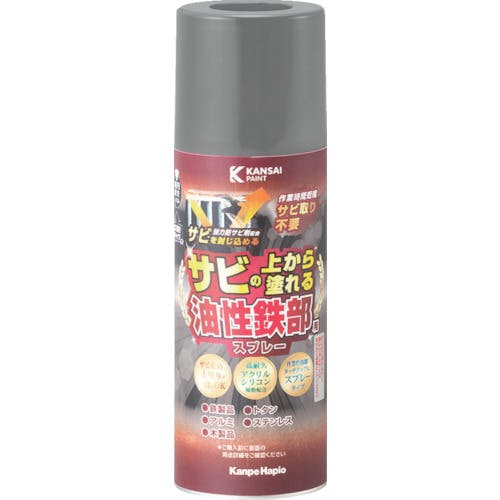 カンペハピオ 油性鉄部用SSP うすねずみ色 300ML 00477640432300 建物用塗料(油性) カンペハピオ 油性鉄部用SSP うすねずみ色 300ML 00477640432300 建物用塗料(油性)