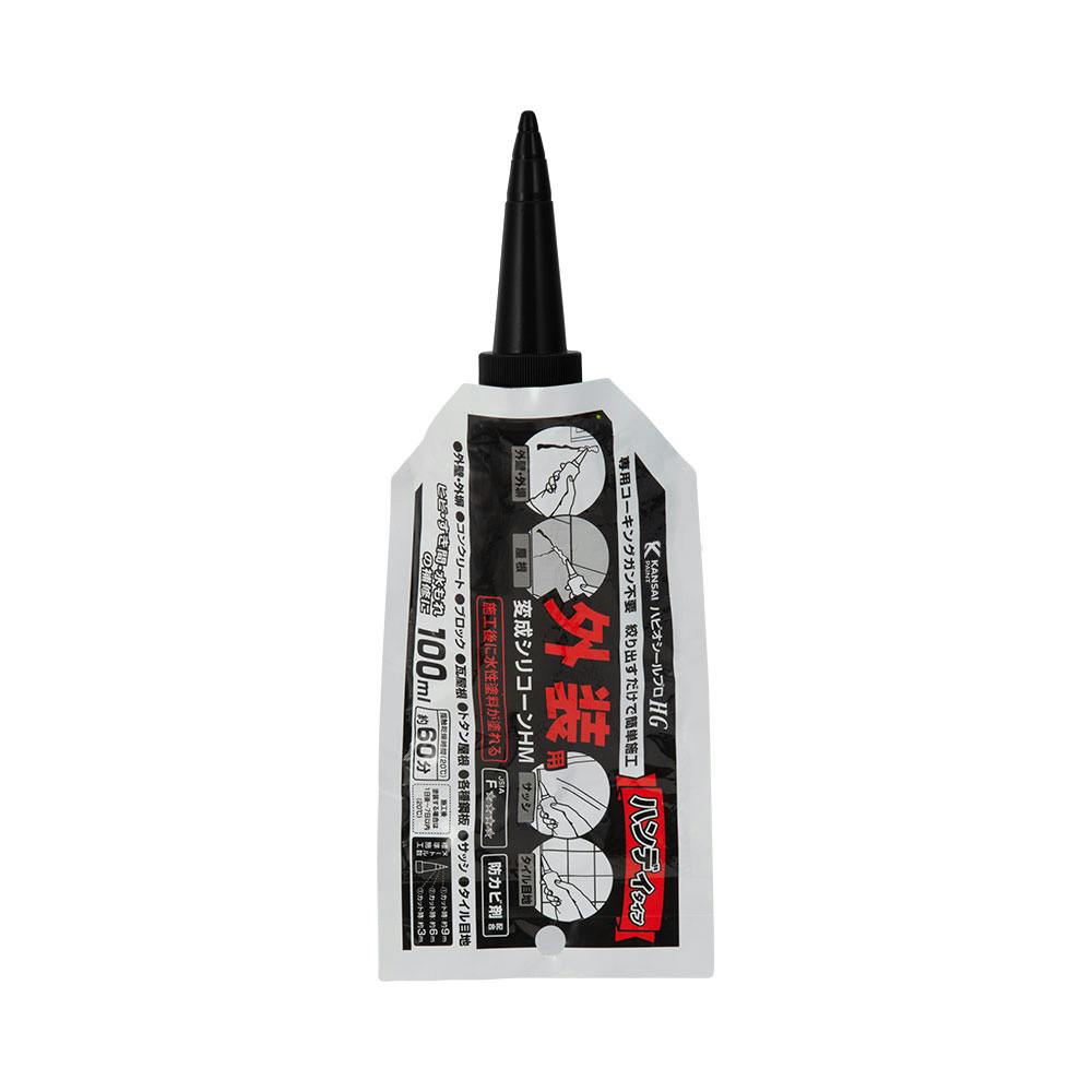 KANSAI ハピオール HMアルミパウチ ブラック 100ml