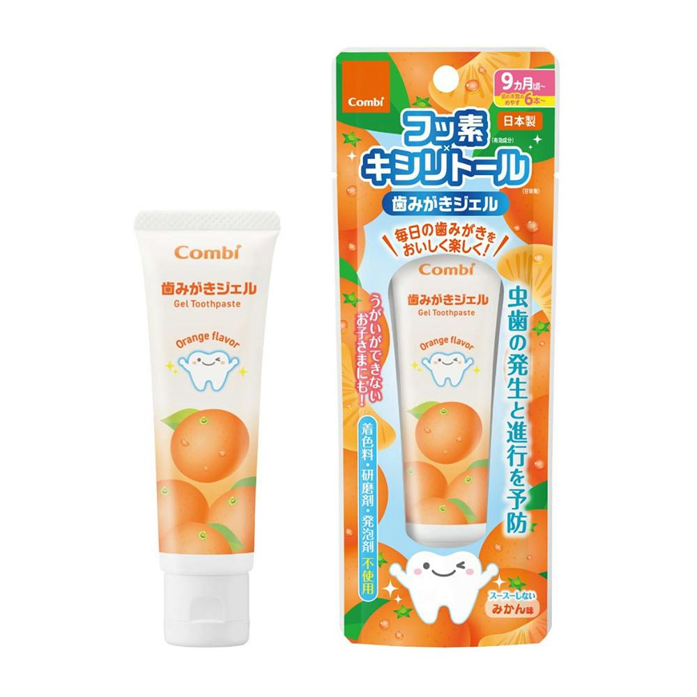コンビ 歯みがきジェル みかん味 1個 その他ベビー雑貨 コンビ 歯みがきジェル みかん味 1個 その他ベビー雑貨