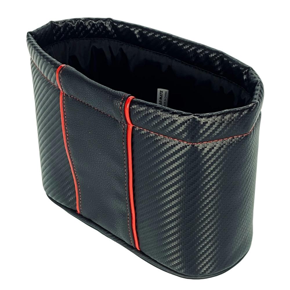 おもり付スリムダストミニカーボン調 レッド DZ329 | アクセサリー