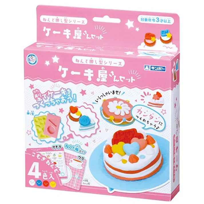 銀鳥 ねんどケーキ屋さんセット 4色入