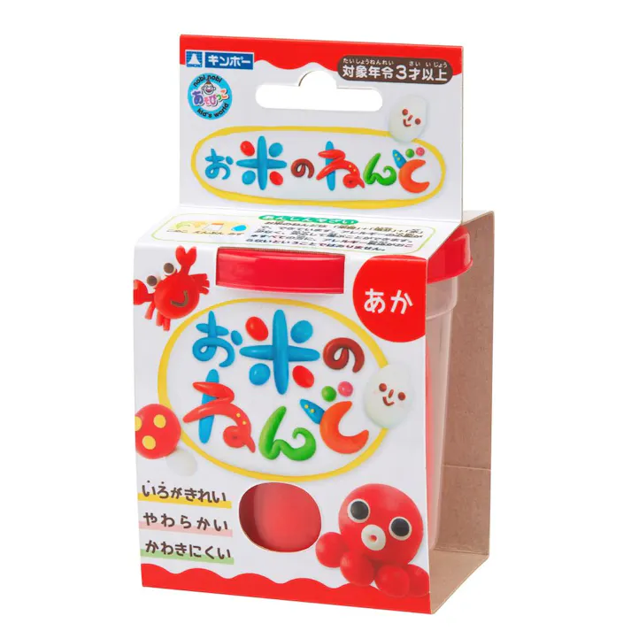 銀鳥産業 お米のねんど 赤