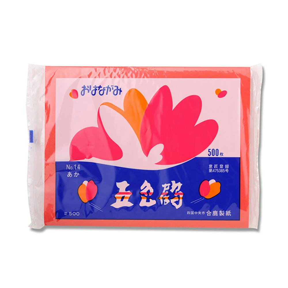 おはながみ あか No.14 500枚 | 文房具・事務用品 通販