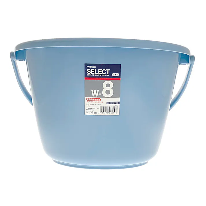セレクトバケツ W-8 ブルー 00119