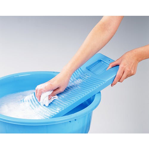 CAINZ-DASH】新輝合成 洗濯板 大 ブルー 00809【別送品】 | 清掃・衛生