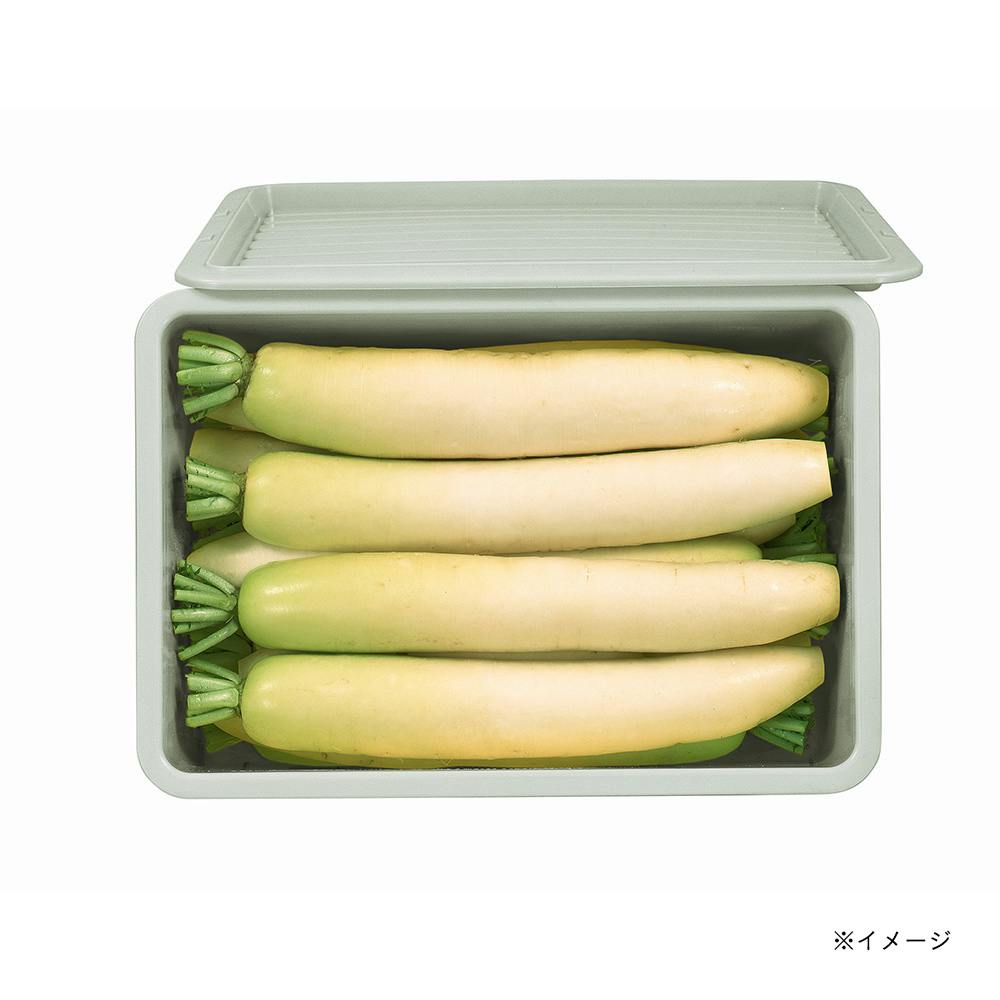 角型つけもの容器 72型 グレー | 保存容器 通販 | ホームセンターの