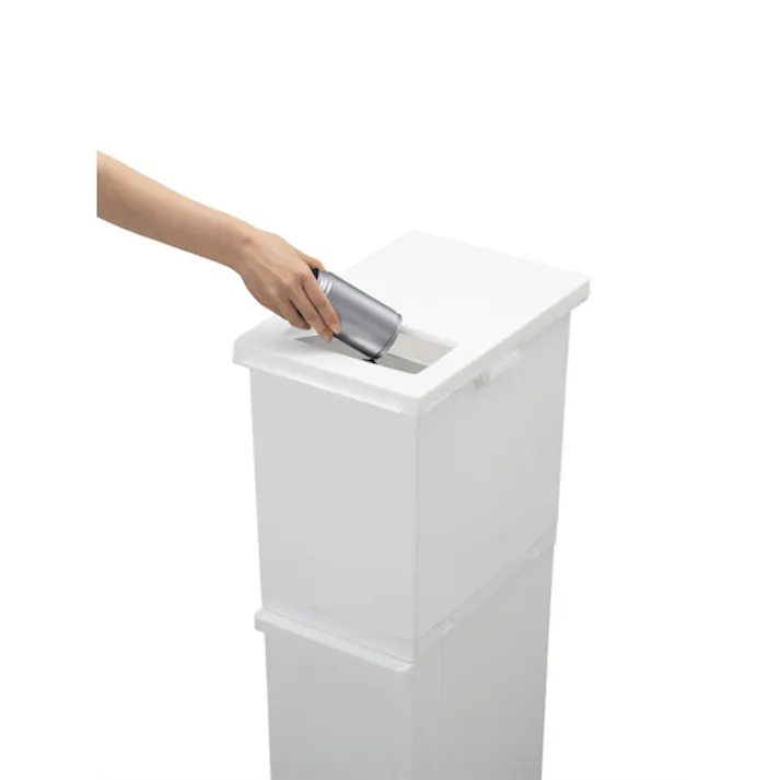 【CAINZ-DASH】新輝合成 ユニード分別スリム2段36S ブラック 02040【別送品】