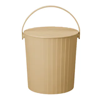 座れるマルチバケット15 カーキベージュ