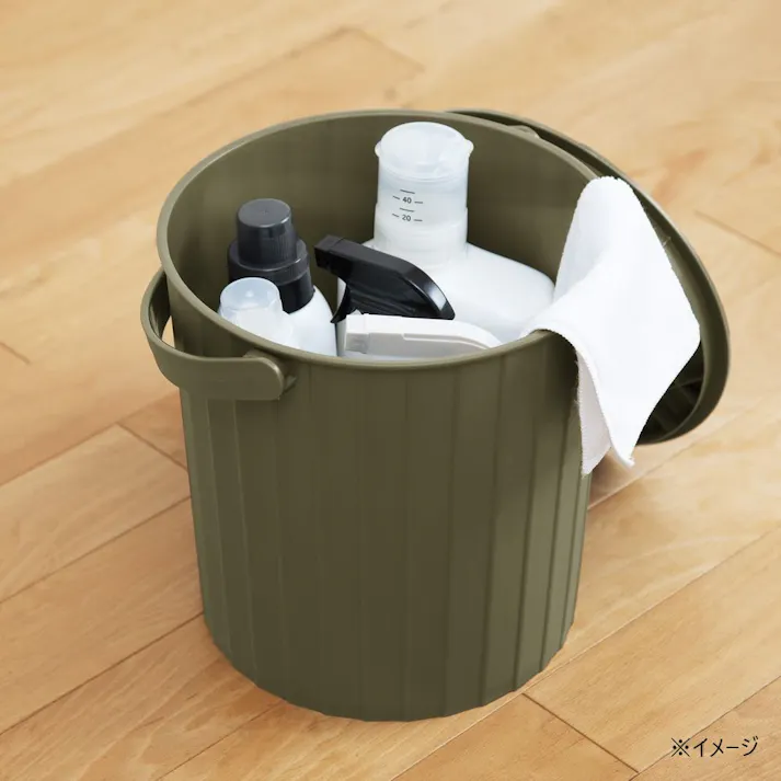 座れるマルチバケット10 カーキグリーン