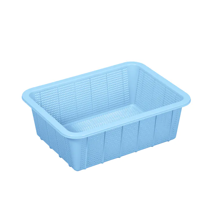 アシスト抗菌角ざる深2型 ブルー