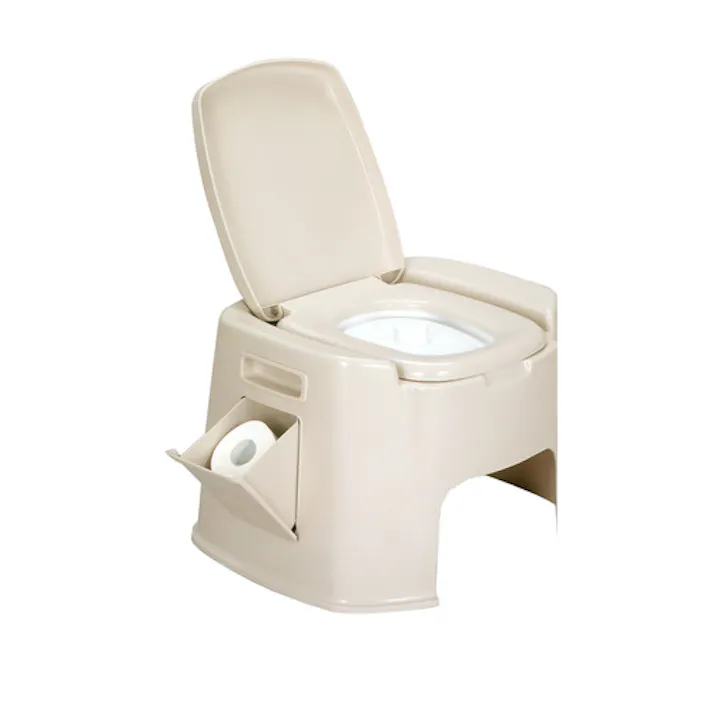 【CAINZ-DASH】新輝合成 ポータブルトイレデラックス型 07426【別送品】