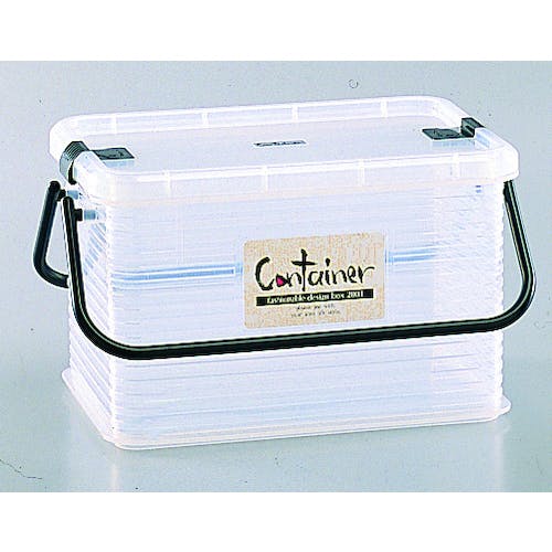 al123ページ CAINZ-DASH】サンコープラスチック 144362 コンテナー クリア M