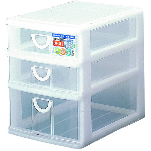 サンコープラスチック 287168 エルピス A-412 W ホワイト 28716 引き出し式収納ケース サンコープラスチック 287168 エルピス A-412 W ホワイト 28716 引き出し式収納ケース