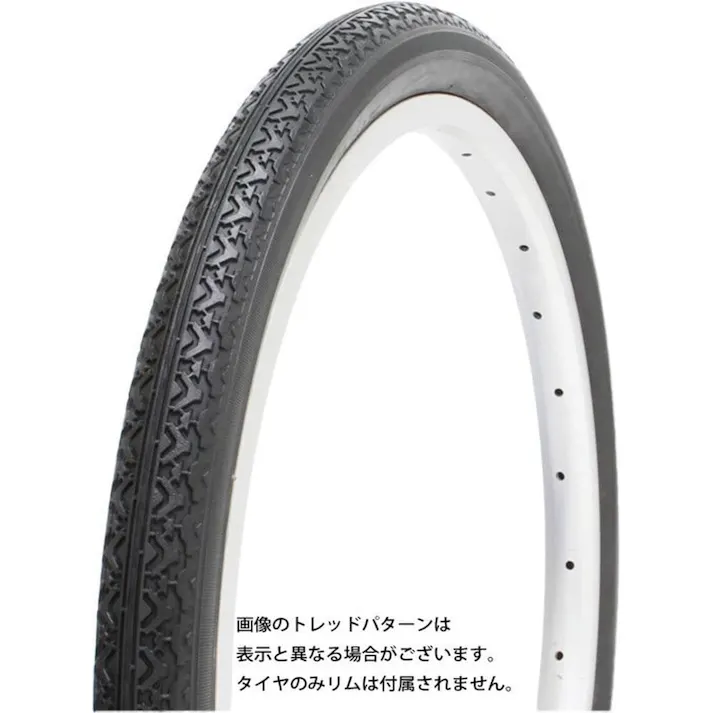 タイヤ 14×1.75 ブラック 14452