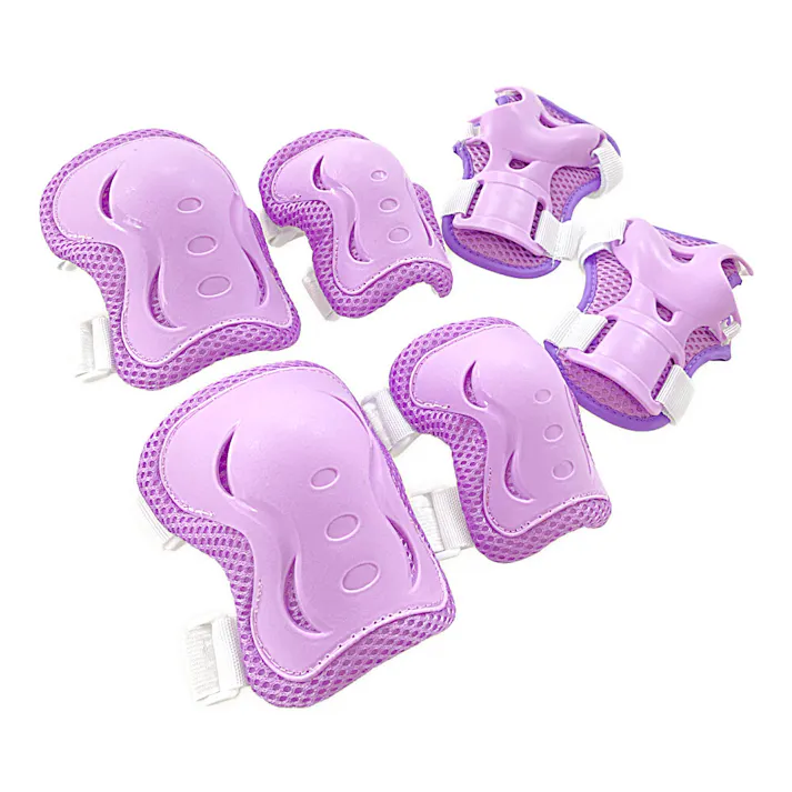 キッズプロテクターセット Mサイズ バイオレット 46203