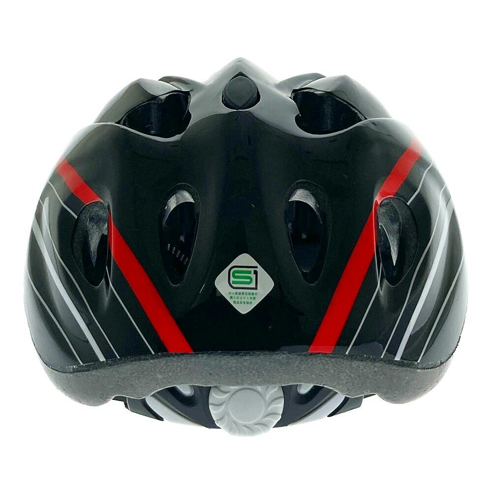 ジュニアヘルメット SG M ブラック 46437 52-56cm | 自転車用