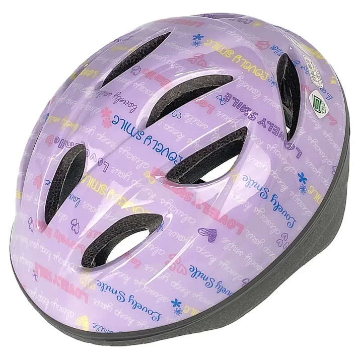 ジュニアヘルメット SG オリジナル スマイルバイオレット 46839 54-58cm