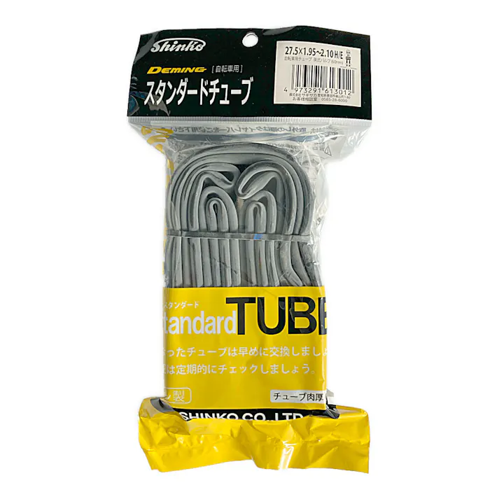 チューブ 27.5×1.95~2.10 英式 DEMING 61301