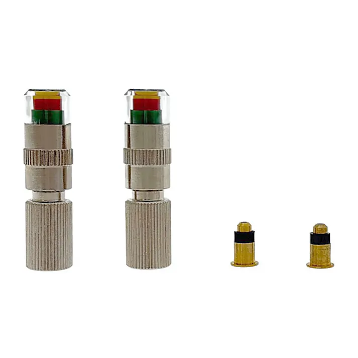 Panaracer エアーチェックアダプター ゲージ付 ACA-2-G 70590 2個セット