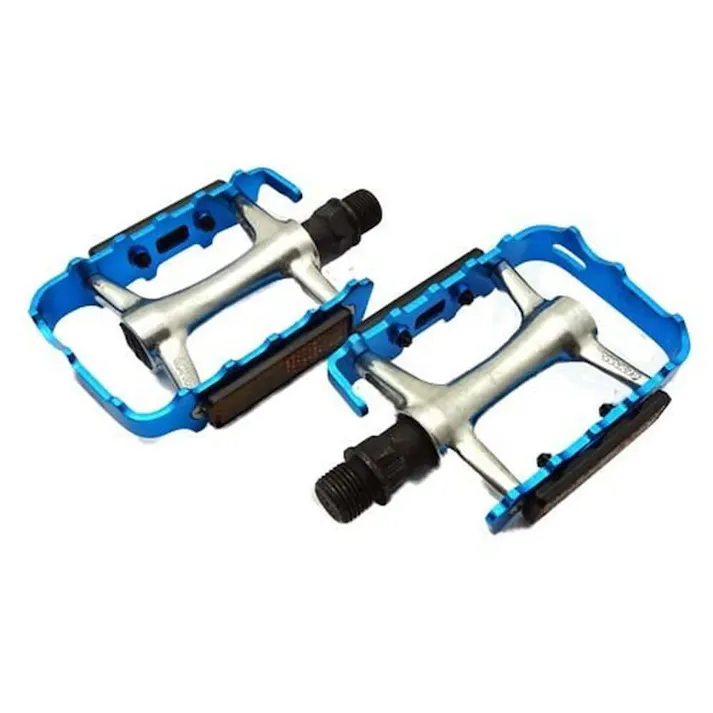wellgo アルミケージペダル スポーツ車用ブルー 9/16 ブルー 70796