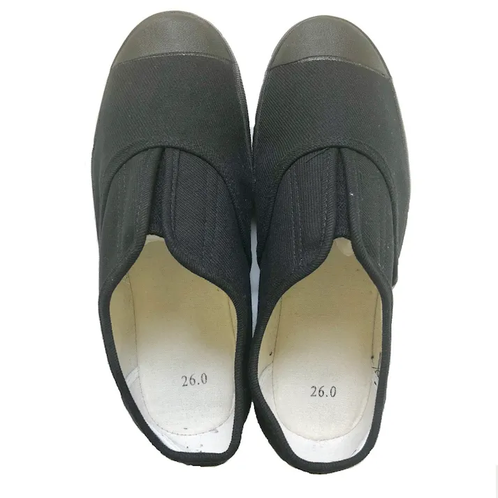 TW-205 つま先ガード付軽作業靴 黒 25.5cm