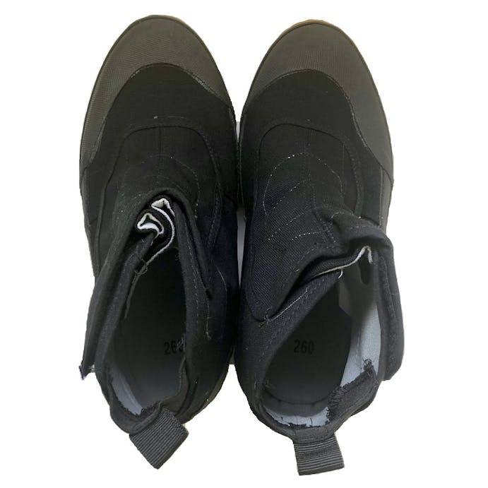 XP1000 マジック付き作業靴 黒 26.5cm