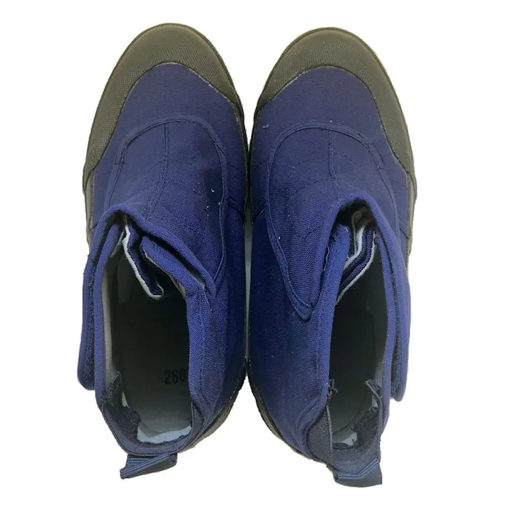 マジック付き作業靴 紺 24.5cm XP1000