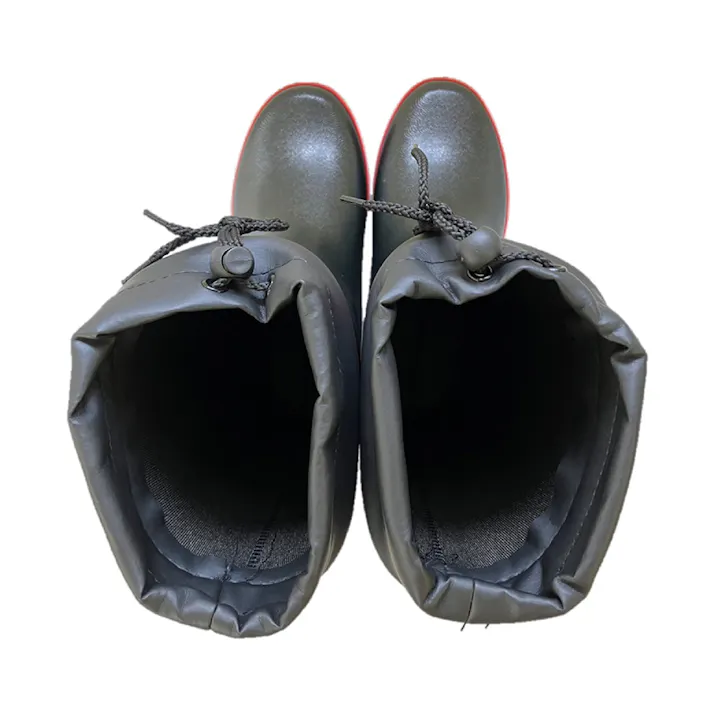 防寒ウレタンカラーブーツ レッド L XP-320