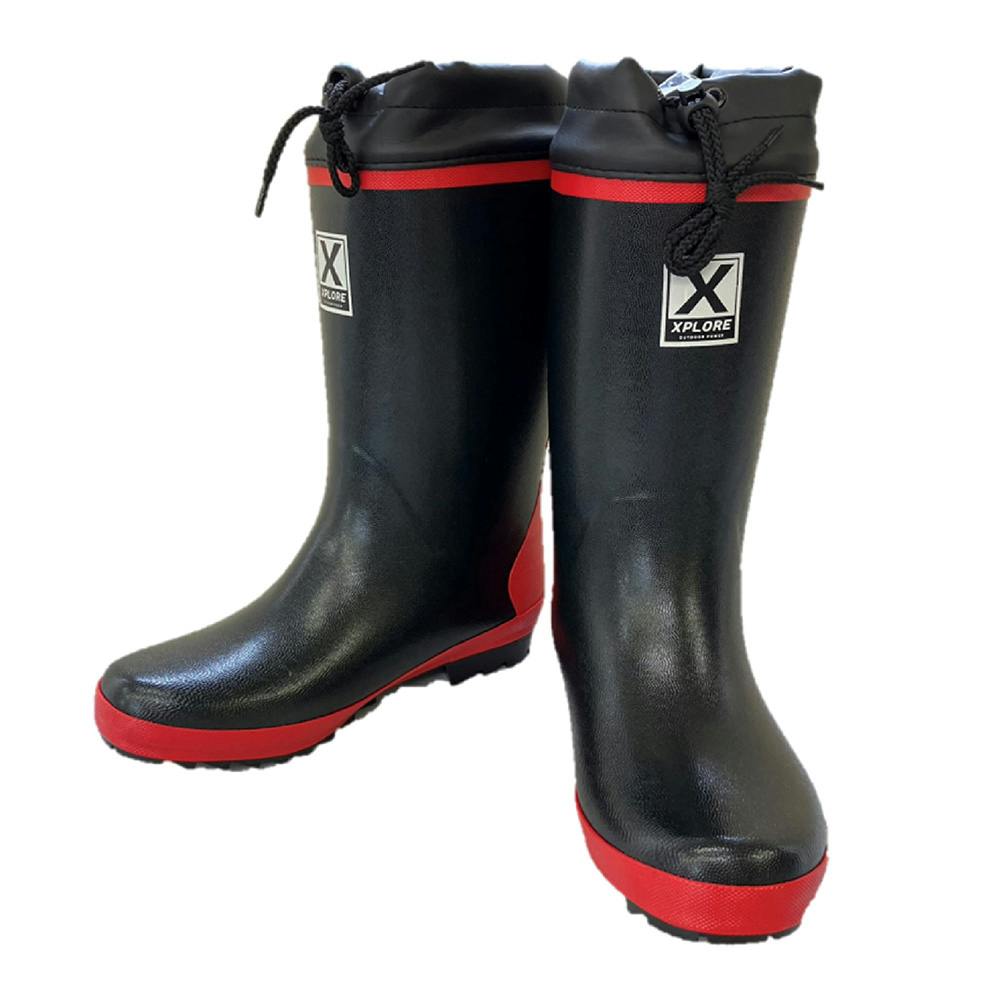 防寒ウレタンカラーブーツ レッド 3L XP-320