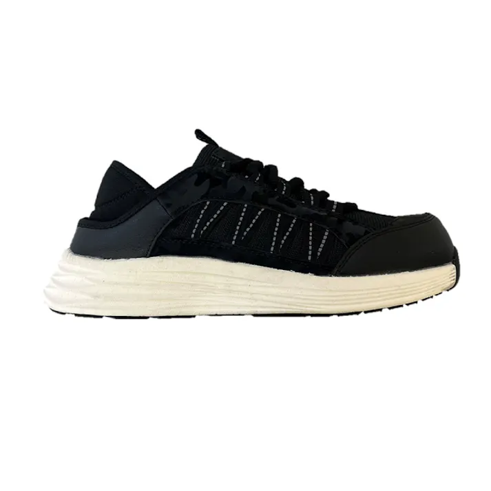 踵が踏めるカモフラセーフティーシューズ GS-601 ブラック 26.5cm