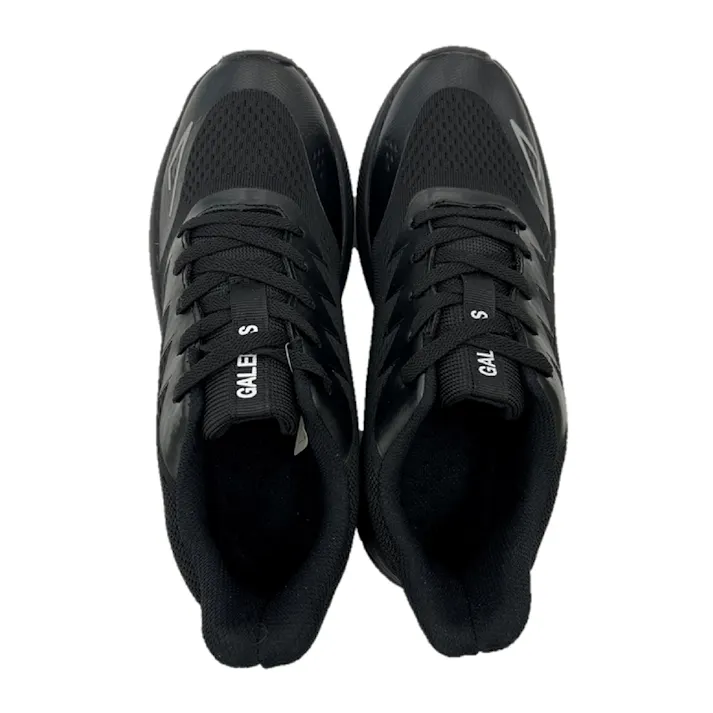 軽量厚底スニーカー GS-651 クロ M 24.5cm-25.0cm