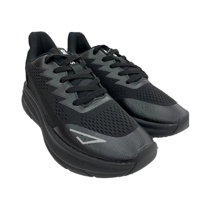 軽量厚底スニーカー GS-651 クロ L 25.5cm-26.0cm