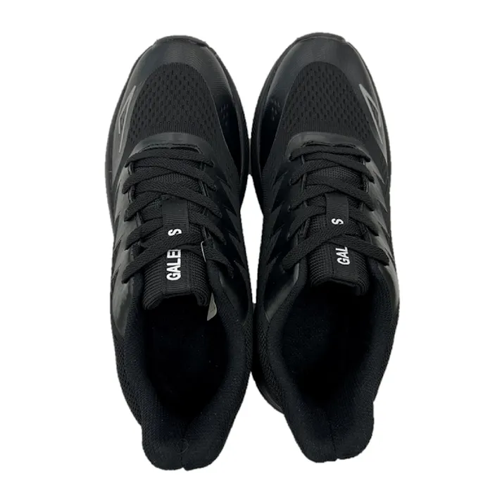 軽量厚底スニーカー GS-651 クロ L 25.5cm-26.0cm