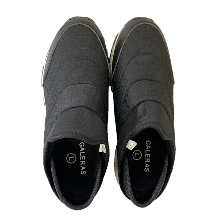 踵が踏めるスニーカー GS-652 クロ M 24.5cm-25.0cm