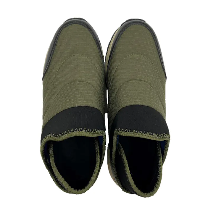 踵が踏めるスニーカー GS-652 カーキ M 24.5cm-25.0cm