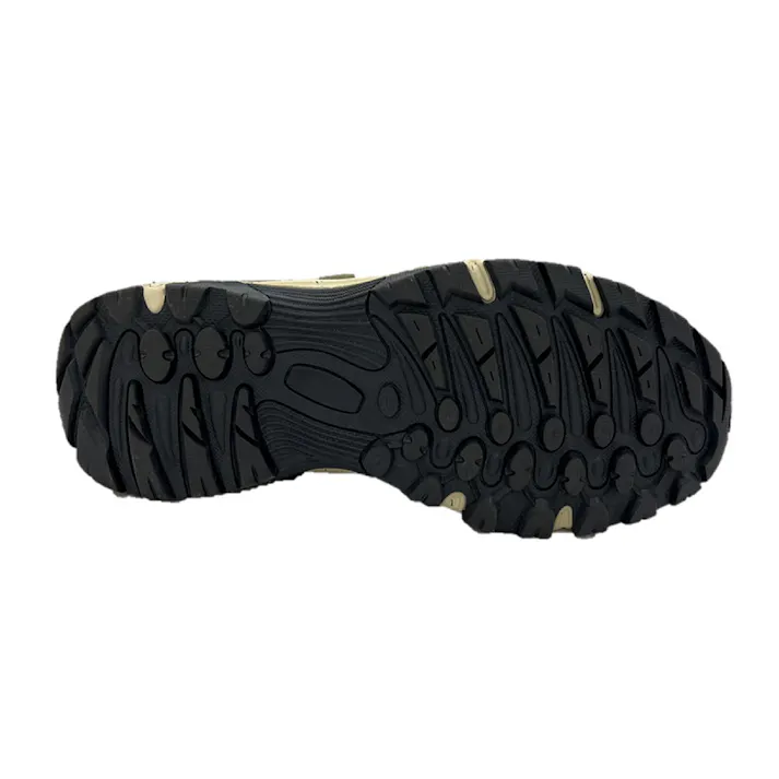 踵が踏めるスニーカー GS-652 カーキ L 25.5cm-26.0cm