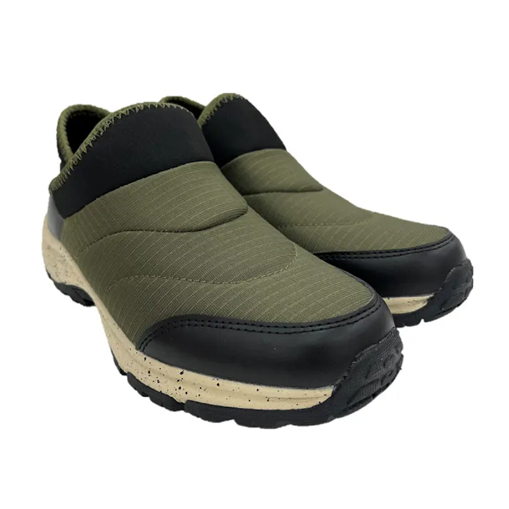 踵が踏めるスニーカー GS-652 カーキ 3L 27.5cm-28.0cm