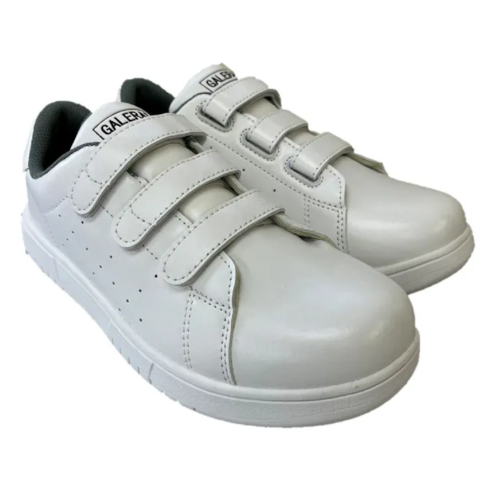 3本マジックスニーカー GS-654 シロ L 25.5cm-26.0cm