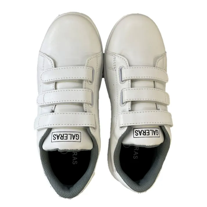 3本マジックスニーカー GS-654 シロ L 25.5cm-26.0cm