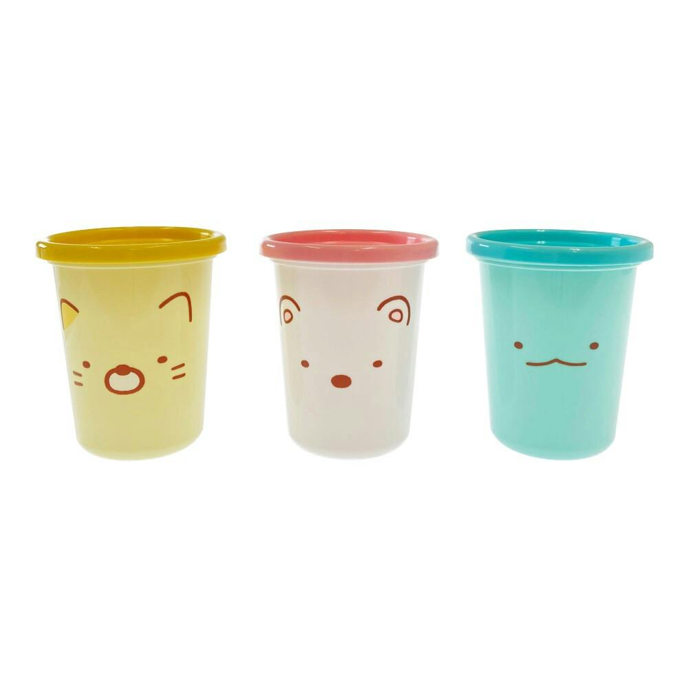 携帯用ストロー付タンブラー 320ml 3個 子供食器 携帯用ストロー付タンブラー 320ml 3個 子供食器