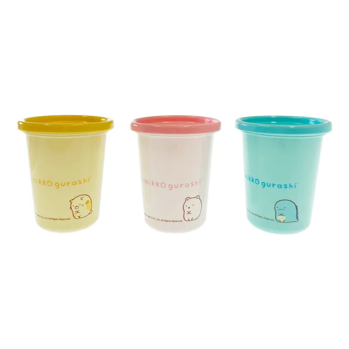 携帯用ストロー付タンブラー 320ml 3個