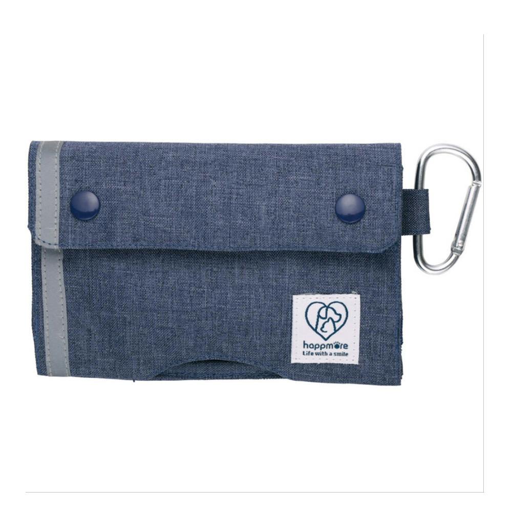 ウェットシートレジ袋ケースネイビー