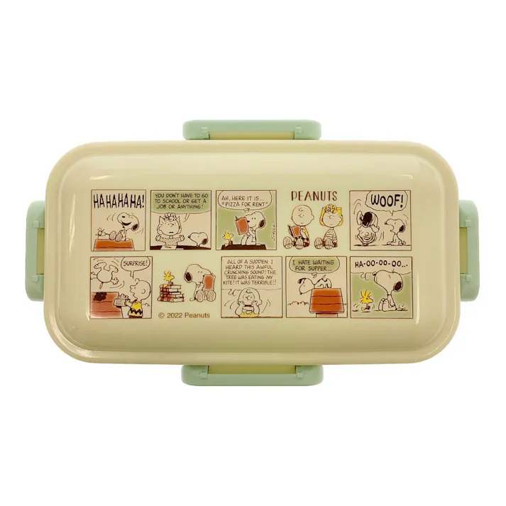 スケーター 抗菌2段ふわっと弁当箱 食洗器対応 スヌーピー PFLW4AG 600ml