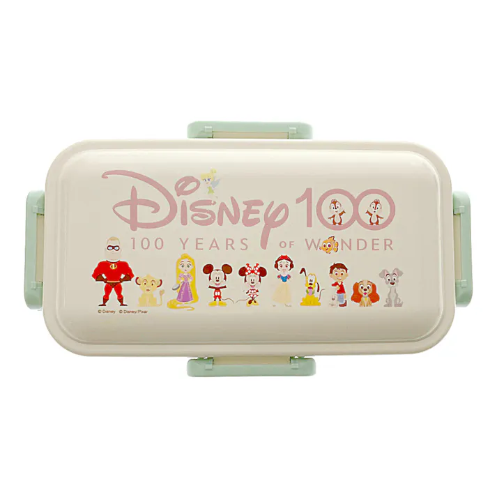 スケーター Disney100 抗菌 食洗器対応 ふわっと弁当箱