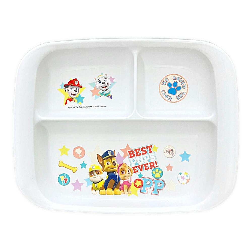 PP製ランチプレートパウ・パトロール 子供食器 PP製ランチプレートパウ・パトロール 子供食器