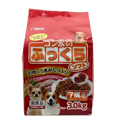 ゴン太のふっくらソフト 7歳以上用 3Kg(販売終了)