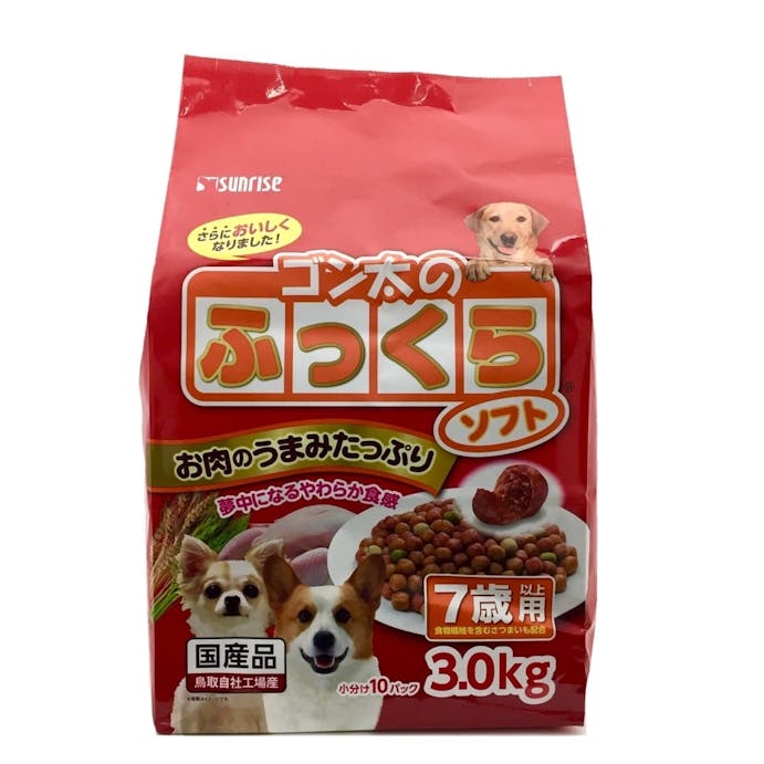 ゴン太のふっくらソフト 7歳以上用 3Kg(販売終了)